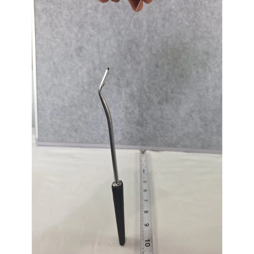 Vintage Androck Stainless Steel Spatula Black Handle Solid Turner Made in USA